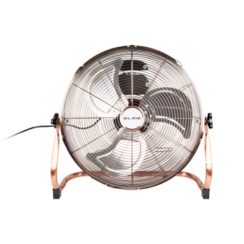 BLOW WENTYLATOR PODŁOGOWY 18"/45CM 200W CYRKULATOR MIEDZIANY ZŁOTY