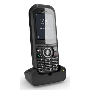 Snom M70 Słuchawka telefoniczna DECT Nazwa i identyfikacja dzwoniącego Czarny