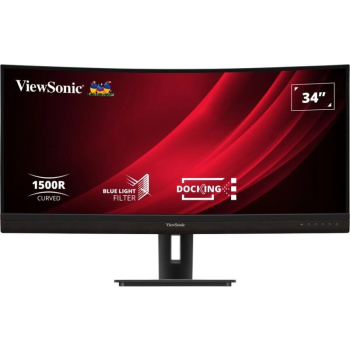 Viewsonic VG3456C monitor komputerowy 86,4 cm (34") 3440 x 1440 px UltraWide Quad HD LED Czarny