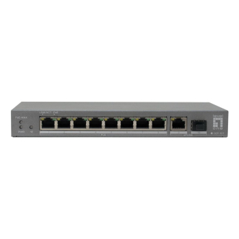 LevelOne PoE+Switch 8xGE PoE/1xGE/1xSFP 120W unmanag.Plastik