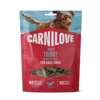 CARNILOVE Dog SOF Snack Trout enriched with Dill 200 g