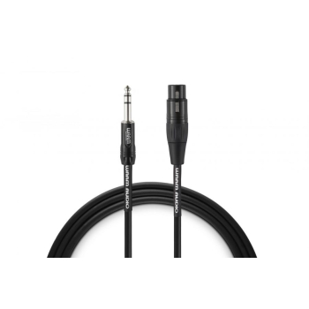 Warm Audio PREM-XLRF-TRSM-3 kabel audio 0,9 m XLR 6.35mm TRS Czarny