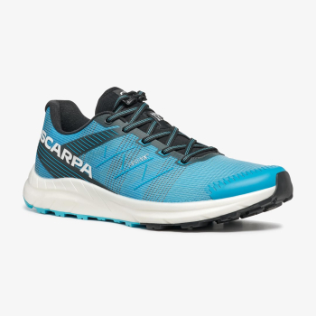 Męskie buty do biegania Scarpa Spin Race - azure/white