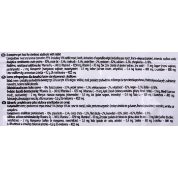 DOLINA NOTECI Piper Sterilised z królikiem - mokra karma dla kotów sterylizowanych - 100 g