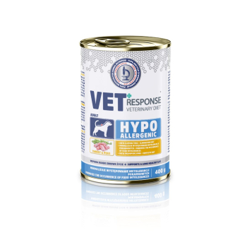 VET RESPONSE Hypoallergenic indyk karma dla psa400g