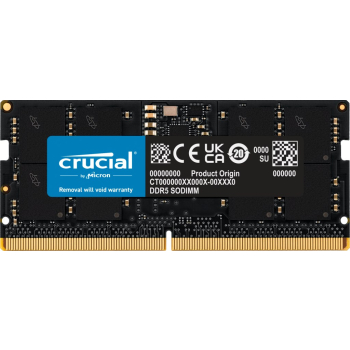Crucial CT16G56C46S5T moduł pamięci 16 GB 1 x 16 GB DDR5 262-pin SO-DIMM Korekcja ECC