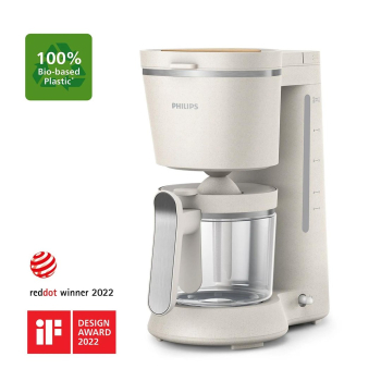 Philips Ekspres do kawy Ekologiczna edycja HD5120/00 Ciśnienie pompy 15 bar Kroplówka 1000 W Biały