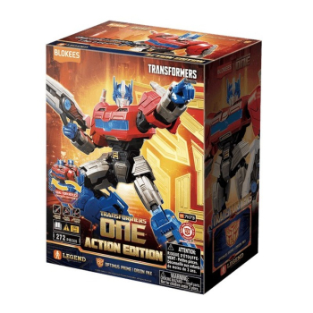 BLOKEES TRANSFORMERS ACTION EDITION - OPTIMUS PRIME / ORION PAX