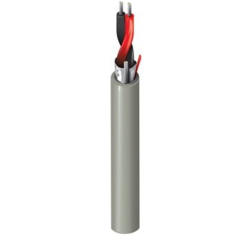 Kabel linka RS-232, AWG 24/7, 1-parowa skrętka, ekran folia 100%, PVC Eca, 305m szary, karton