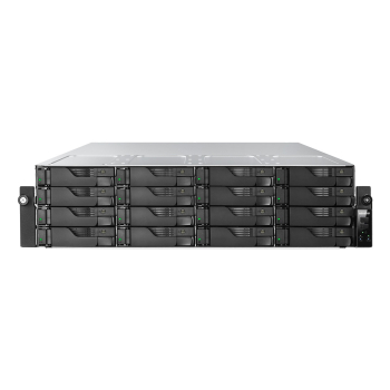 NAS Asustor Lockerstor 16R Pro AS7216RDX, 3U rack, 16x (3.5" SATA HDD/ 2.5" SSD), AMD Ryzen 7 Pro 7745 8C 3.8GHz (up to 5.3GHz), 16GB ECC DDR5 4800 (M