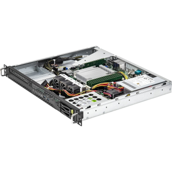 Platforma ASRock Rack (1U) Intel E-23XX (2xSFF, 2xGbE, Fixed PSU, IPMI)