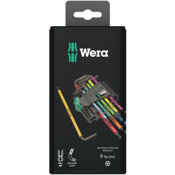 Klucz zestaw Torx WERA 9-częściowy