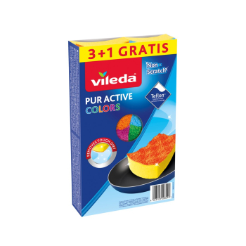 Zmywak Vileda Pur Active Colors 4 szt.