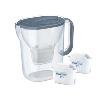 Dzbanek filtrujący Brita Style Essential+2 wkłady MaxtraPro PP (2,4l; ciemnoniebieski)