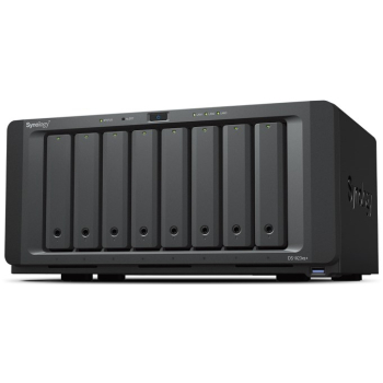 NAS Synology DS1823xs+; Tower; 8x (3.5" SATA HDD/2.5" SATA SSD); AMD Ryzen V1780B, 8 GB DDR4 ECC SODIMM (max. 32GB), 2x 1GbE RJ-45, 1x 10GbE RJ-45