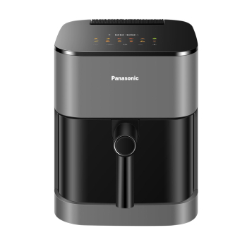 Frytkownica Panasonic NF-CC500SXE z wyświetlaczem LCD, 5 l, 1450 W, obudowa Cool touch