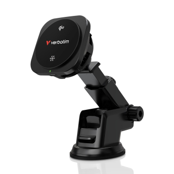 Verbatim Charge 'n' Drive Qi2 Smartfon Czarny USB Bezprzewodowe ładowanie Szybkie ładowanie Automatyczna