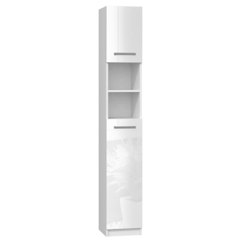 SZAFKA ŁAZIENKOWA MARBELA 32CM BIEL POŁYSK