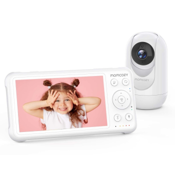 Elektroniczna niania Momcozy BM01 dla niemowląt z 1080p i baterią 5000mAh