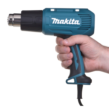 Makita HG6030K opalarka 500 l/min 600 °C 1800 W Czarny, Niebieski