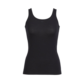 Top termoaktywny damski Icebreaker Siren Tank - black rozmiar: l