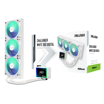Chłodzenie ASRock Challenger White 360 Digital (OUTLET)