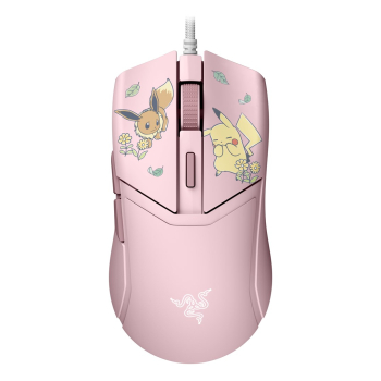 Razer Cobra Gaming-Maus, kabelgebunden, 8.500 DPI, Chroma RGB - Pikachu/Eevee