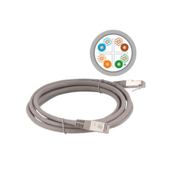 ALANTEC Patchcord F/UTP kat.6 PVC 5.0m