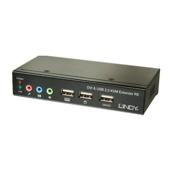 LINDY Cat6  KVM Extender Classic DVI USB Audio, 50m