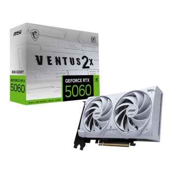 MSI GeForce RTX 5060 8G VENTUS 2X OC WHITE NVIDIA 8 GB GDDR7