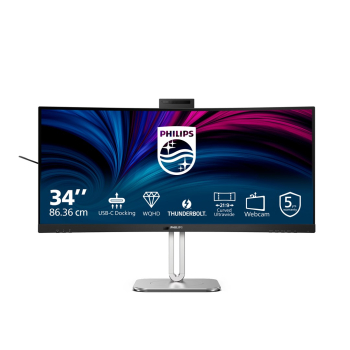 Monitor Philips 86,4cm (34,0") 34B2U6603CH 21:09 HDMI+DP+USB-C szary