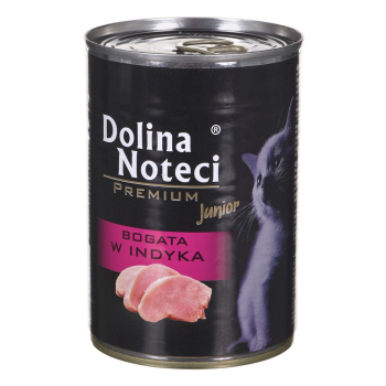 DOLINA NOTECI Premium Junior Indyk - karma dla kota - 400g