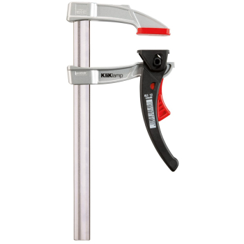 Uchwyt BESSEY KLI25 klamra Zacisk zapadkowy 25 cm Czarny, Czerwony, Stal nierdzewna
