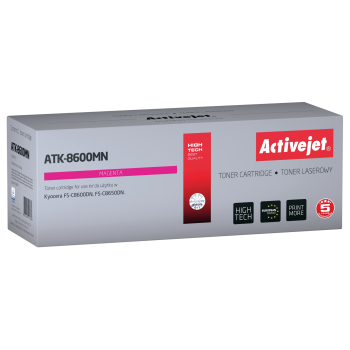 Activejet ATK-8600MN Toner (zamiennik Kyocera TK-8600M; Supreme; 20000 stron; czerwony)