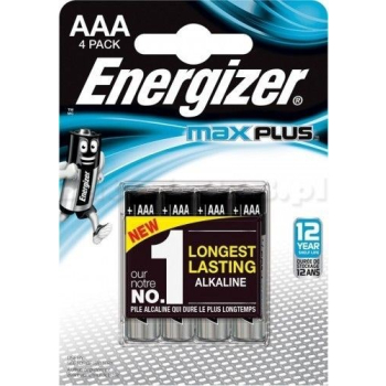 ENERGIZER BATERIA MAX PLUS AAA LR03, 4 ECO
