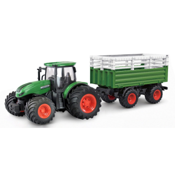 Amewi RC Traktor mit Viehtransporter    LiIon 500mAh grĂĽn/6+