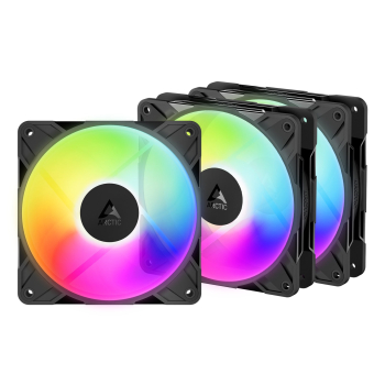 ARCTIC LĂĽfter 120*120*25 P12 Pro Reverse A-RGB -3Pack