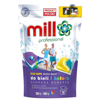 MILL Kapsułki do prania Professional DUO CAPS ACTIVE SPORT 30szt