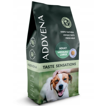 ADDVENA TASTE SENSATIONS dla dorosłych psów średnich i dużych ras 10kg