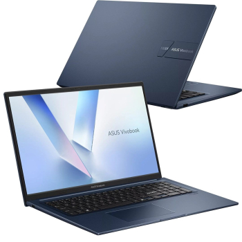 ASUS Vivobook 17 X1704MA-AU035 Core 7 350 17.3"FHD IPS-level Panel 60Hz 250nits AG 16GB DDR5 SSD512 Intel Graphics WLAN+BT Cam720p 50WHrs NoOS Quiet B