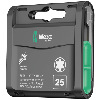 Zestaw Bit-Box 20 TX HF, TX 20MM, 20 sztuk WÜRTH, SPAX