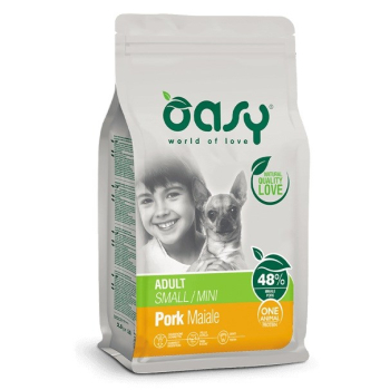 Oasy One Animal Protein Adult Small/Mini Pork 2,5kg