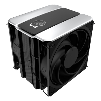 Cooler Master V4 Alpha 3DHP Black Procesor Chłodnica powietrza 12 cm Czarny 1 szt.