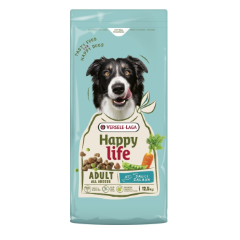 Versele Laga HappyLife karma sucha z łososiem dla psów dorosłych 12,5kg