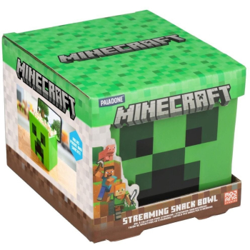 PP MINECRAFT CREEPER STREAMING SNACK BOWL