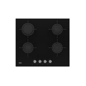 Płyta gazowa Beko HILG64220S (4 pola grzejne; kolor czarny) (OUTLET)