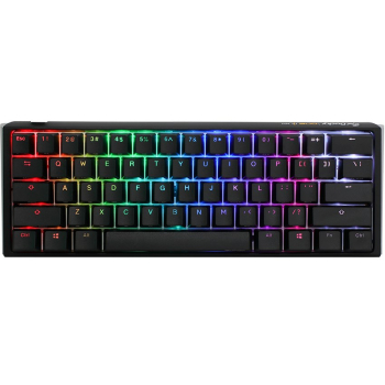 Ducky One 3 Classic Mini klawiatura Gaming USB Niemiecki Czarny, Biały
