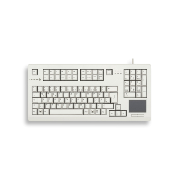 Klawiatura CHERRY Advanced Performance Line TouchBoard G80-11900 - USB - Niemiecki - Jasnoszary