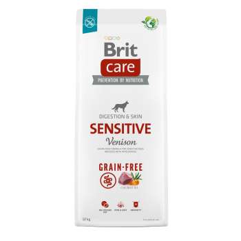 BRIT Care Grain-Free Sensitive Venison – sucha karma dla psa - 12 kg