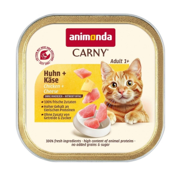 ANIMONDA CARNY karma dla kota kurczak,ser 85g